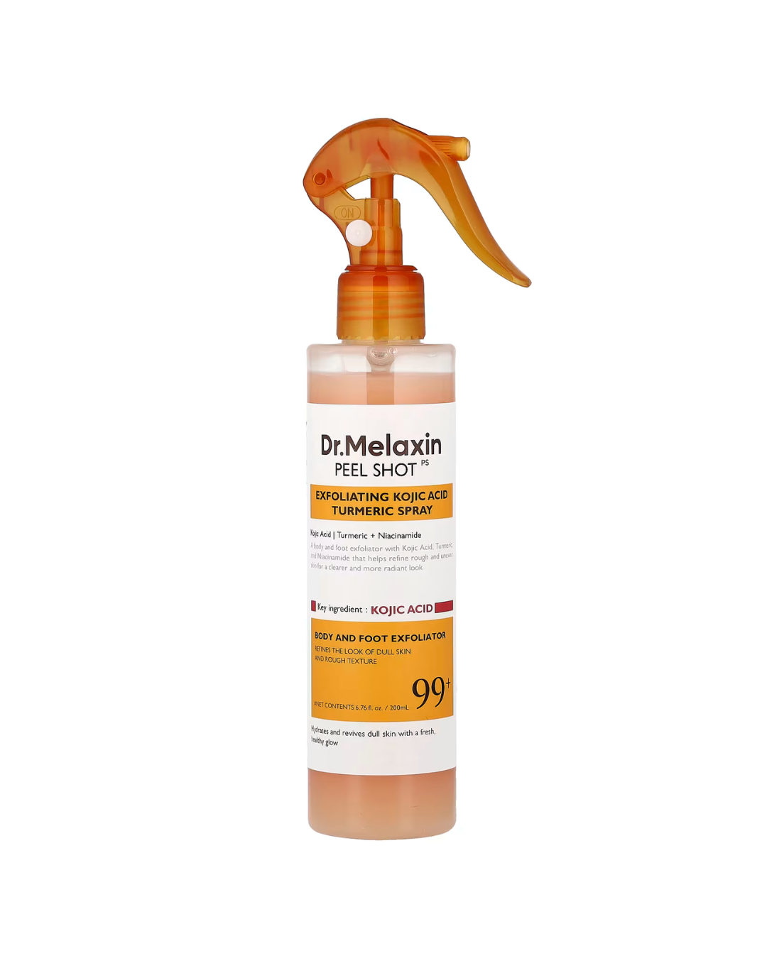 Dr. Melaxin - PEEL SHOT EXFOLIATING KOJIC ACID TURMERIC SPRAY 200ml