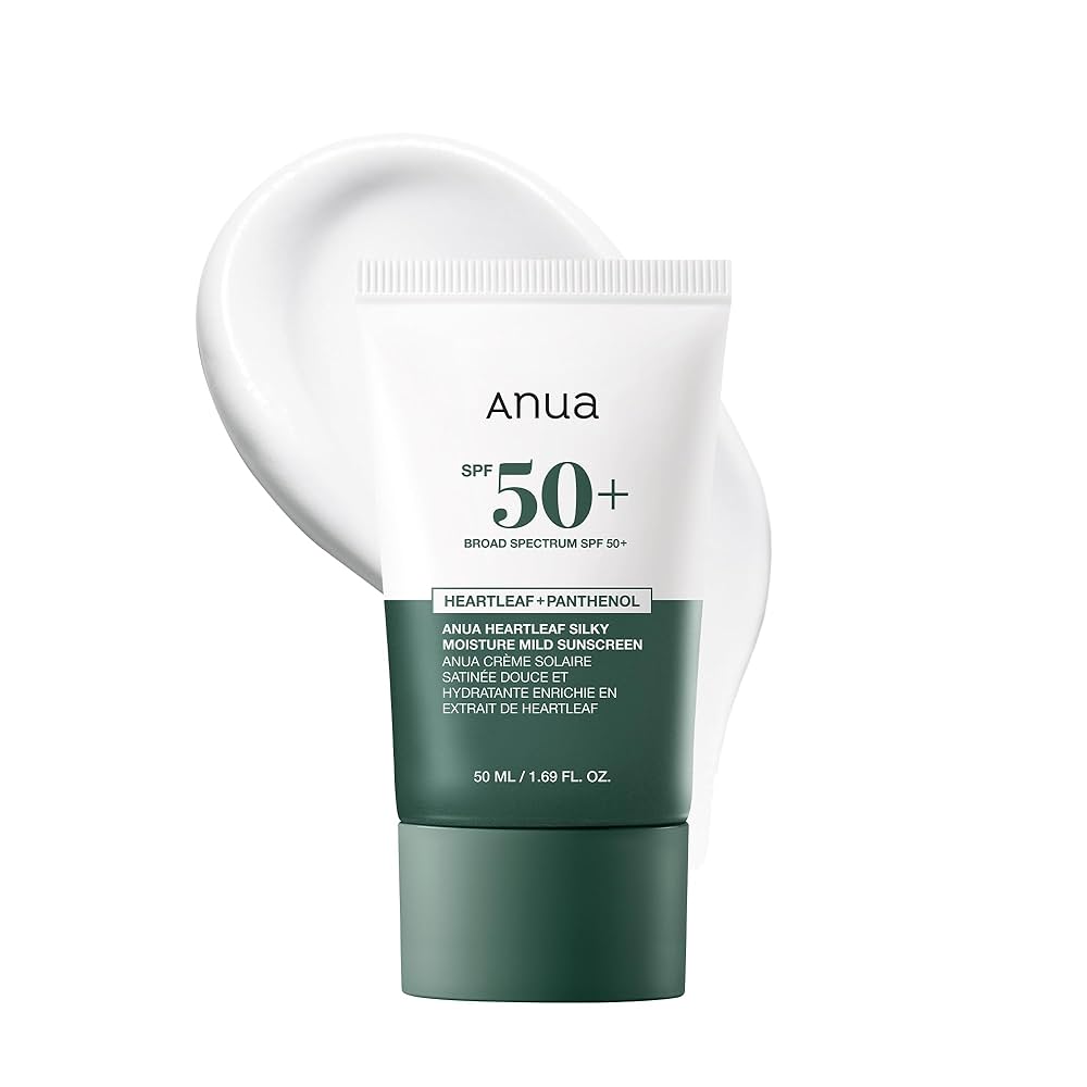 Anua - Oct Heartleaf Silky Moisture Mild Sunscreen 50ml