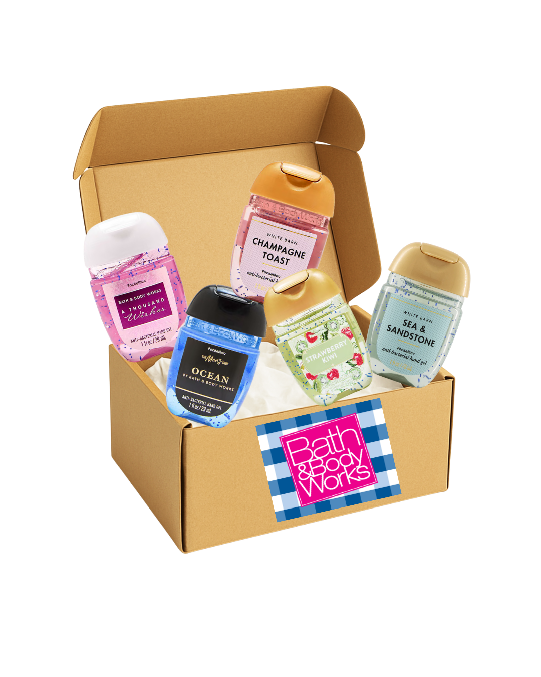 Box - Geles Bath & Body Works 10Pz