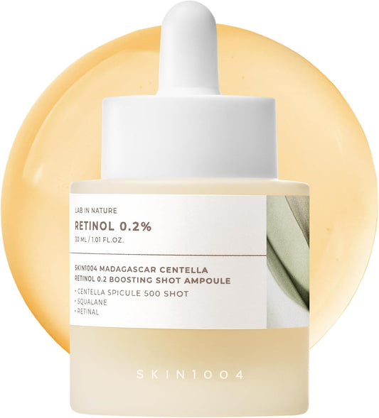 Skin1004 - Madagascar Centella Retinol 0.2 Boosting Shot Ampoule 30ml