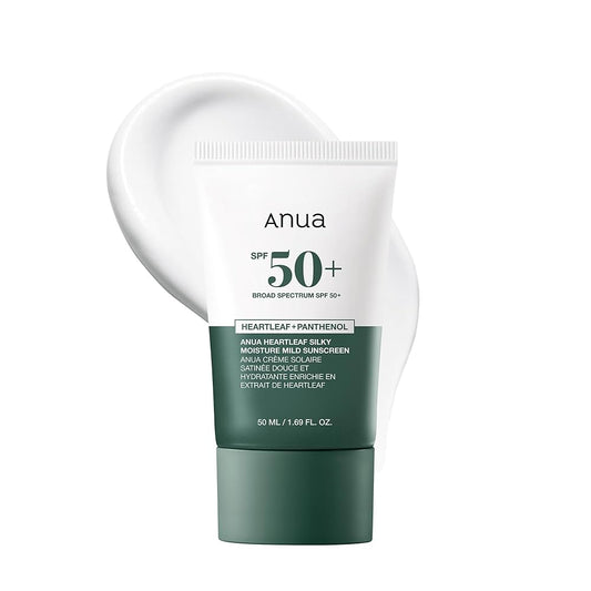 Anua - Oct Heartleaf Silky Moisture Mild Sunscreen 50ml