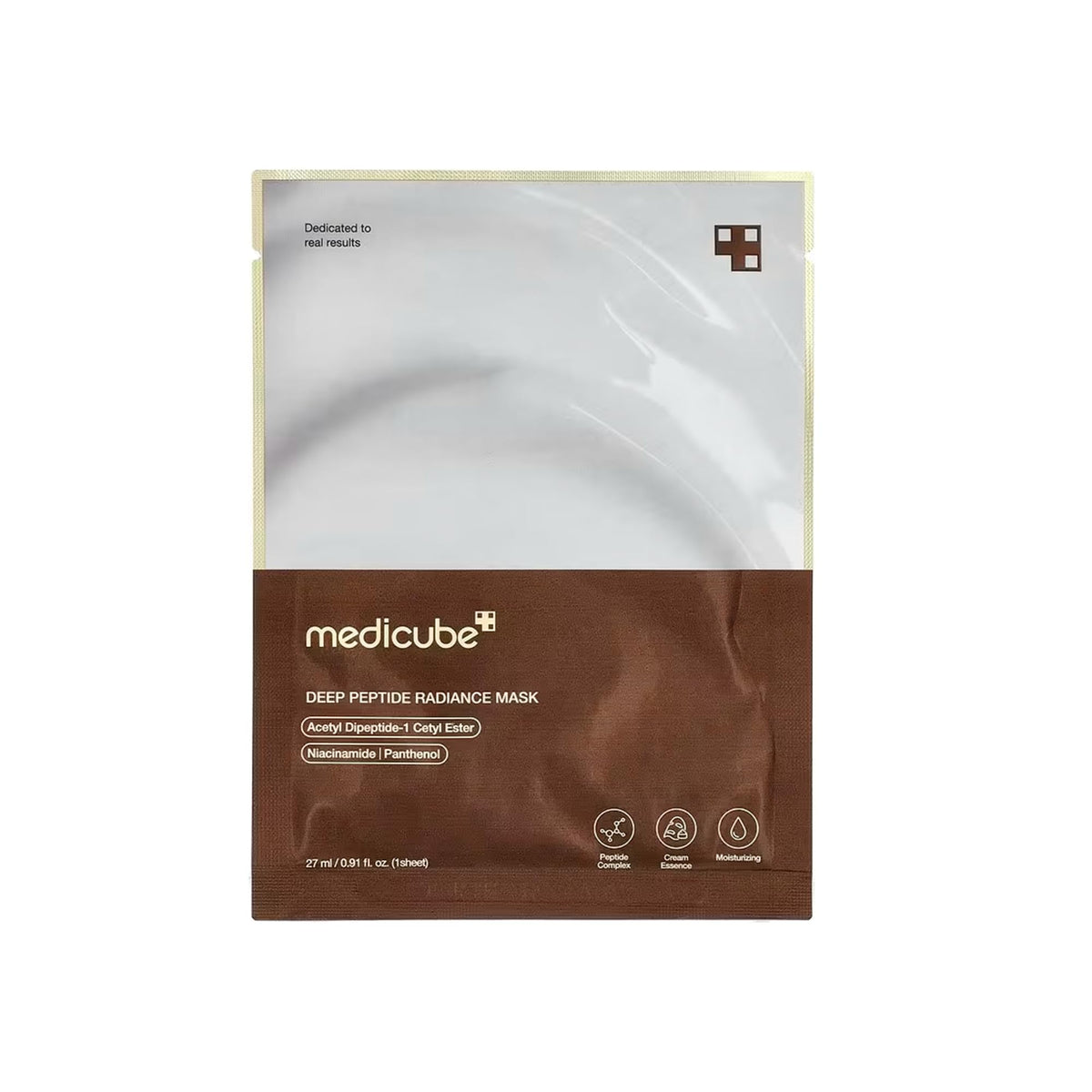 MEDICUBE - (1EA) DEEP PEPTIDE RADIANCE MASK 27ml