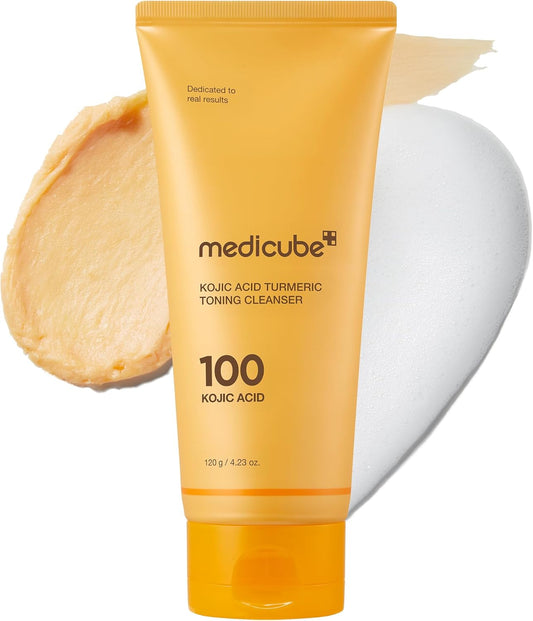 Medicube - Kojic Acid Turmeric Toning Cleanser 120g