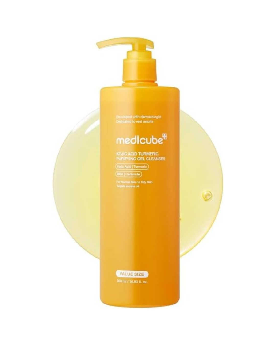 Medicube - Kojic Acid Turmeric Purifying Gel Cleanser