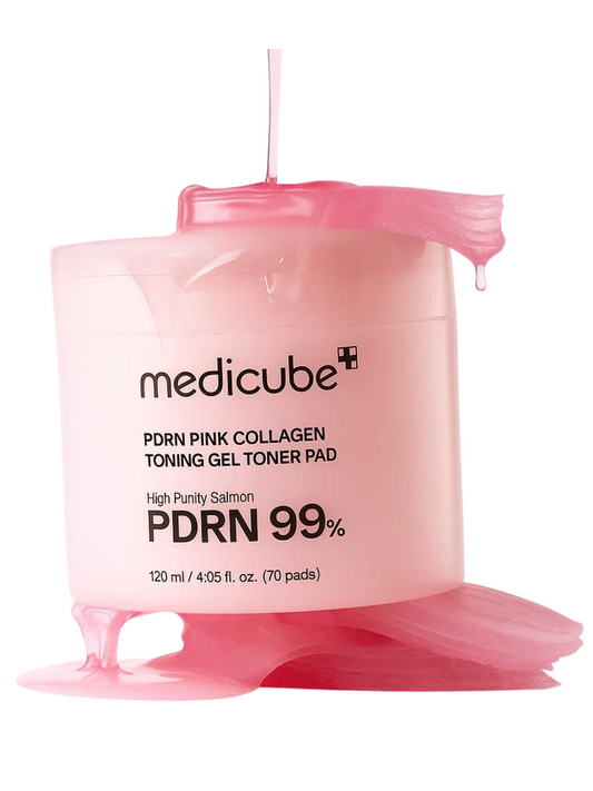 Medicube - Pdrn Pink Collagen Toning Gel Toner Pad 70pz