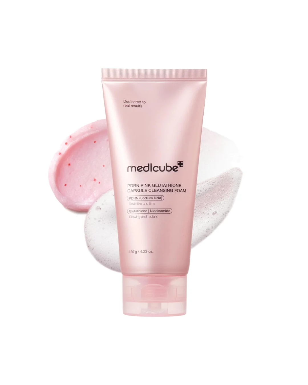 Medicube - PDRN Pink Glutathione Capsule Cleansing Foam 120g