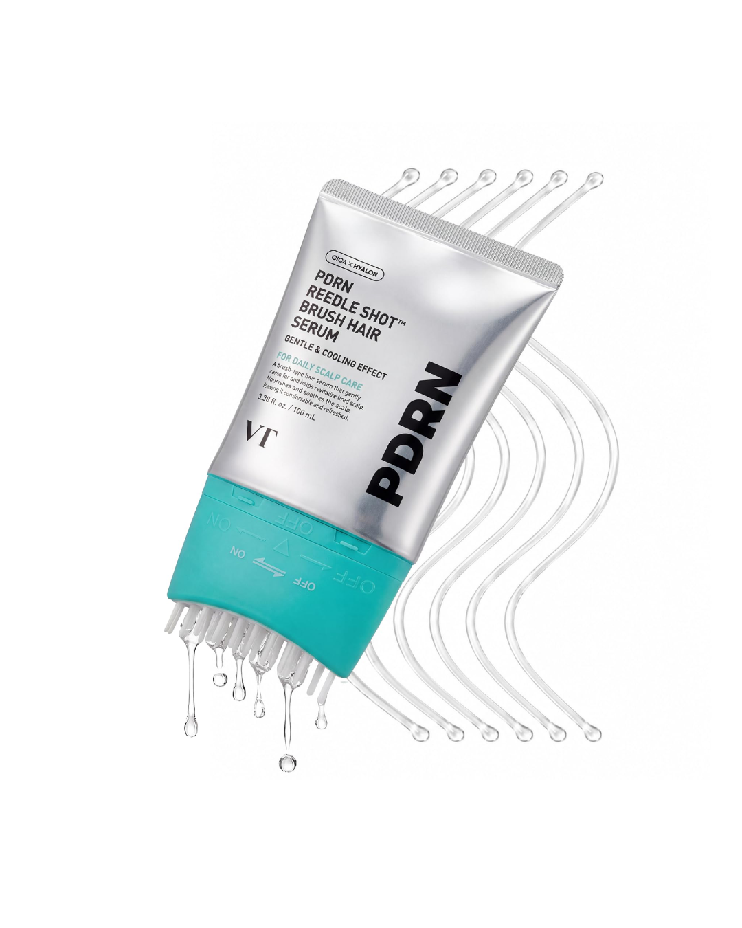 VT - Pdrn Reedle Shot Brush Hair Serum