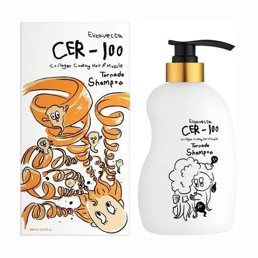 Cer-100 Collagen Coating Hair A + Muscle Tornado Shampoo 500ml